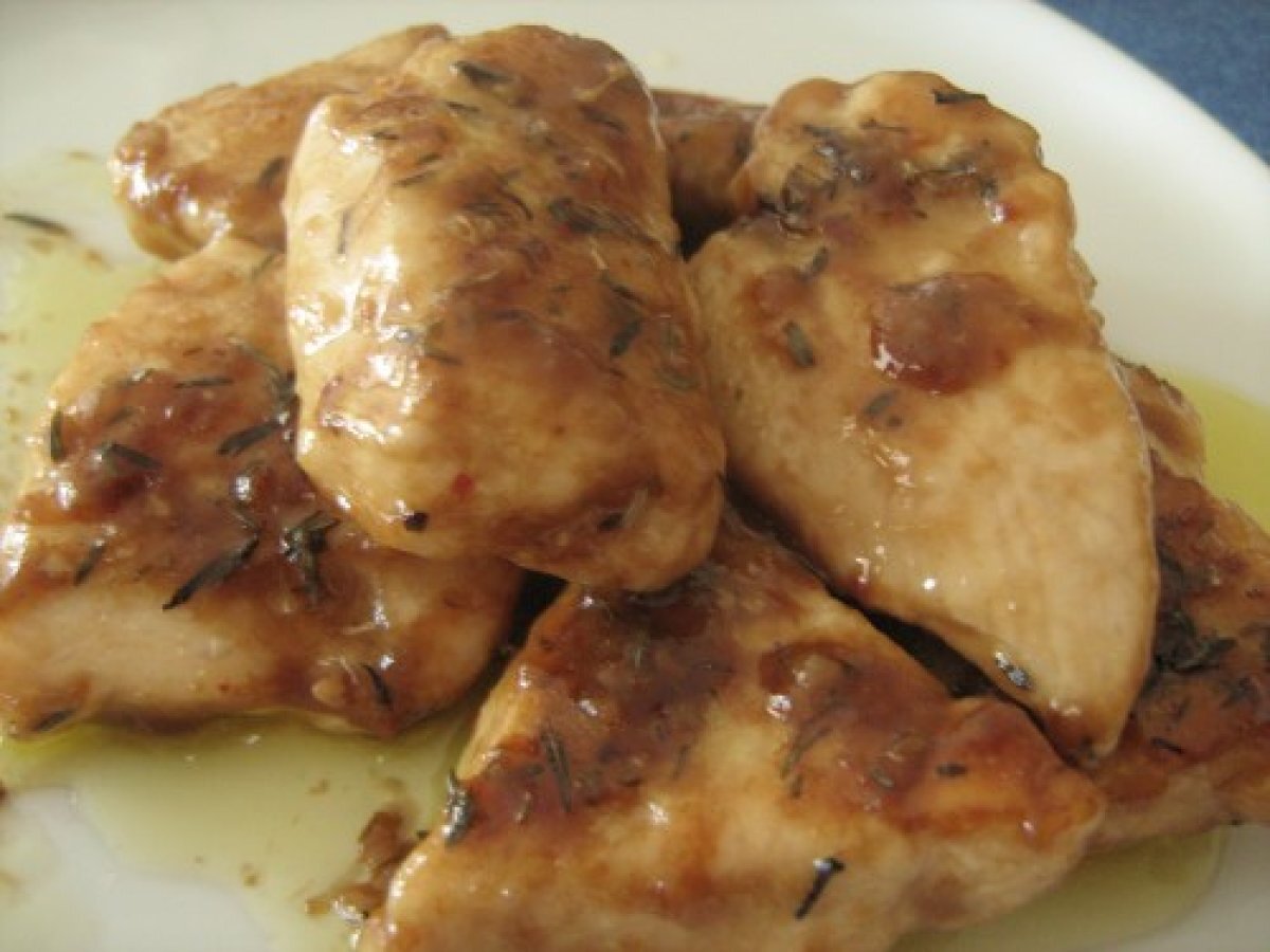 Bocconcini di pollo in salsa Worchester - foto 2