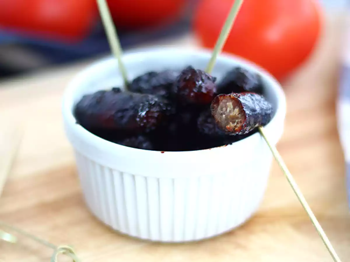 Bocconcini di salsiccia caramellata - foto 2