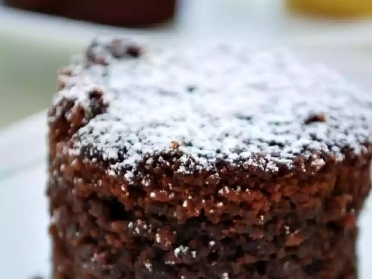 Bocconcini di Torta Caprese al Fondente e al Cioccolato Bianco - foto 2