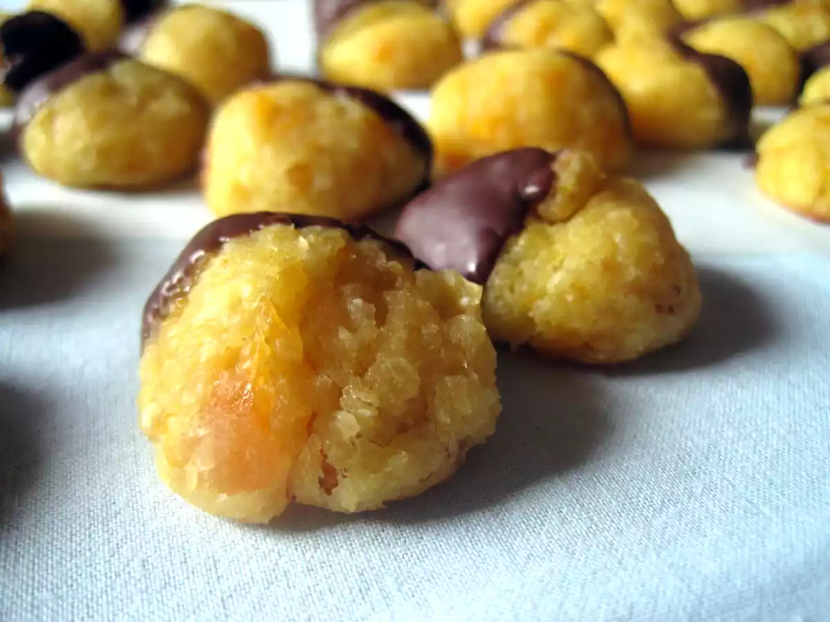 Bocconcini Vegan albicocche e cioccolato