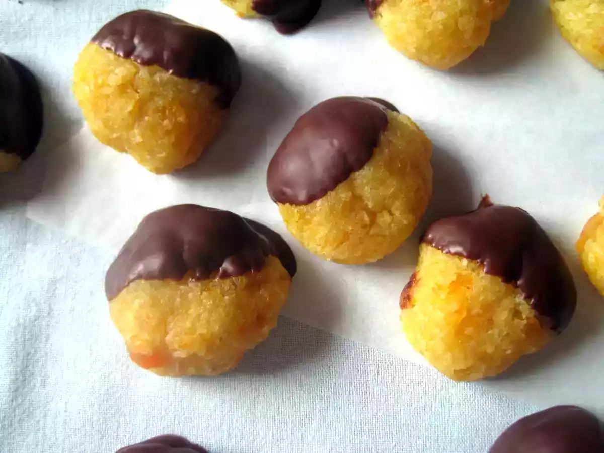 Bocconcini Vegan albicocche e cioccolato - foto 5