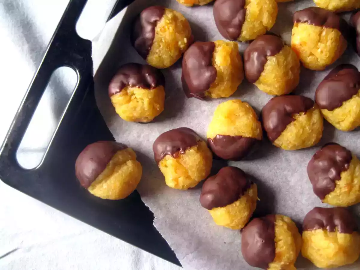 Bocconcini Vegan albicocche e cioccolato - foto 7