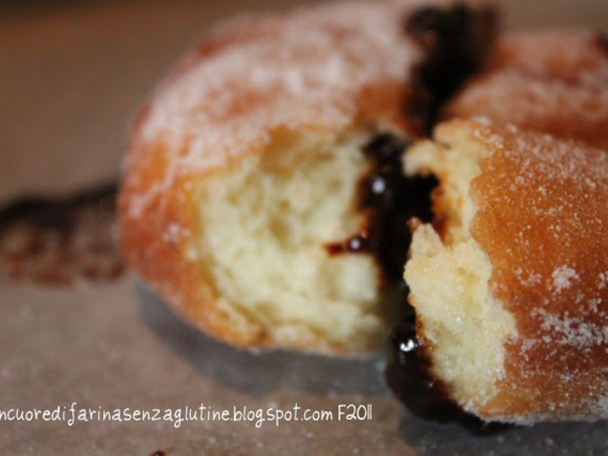 Bomboloni, Krapfen Senza Glutine