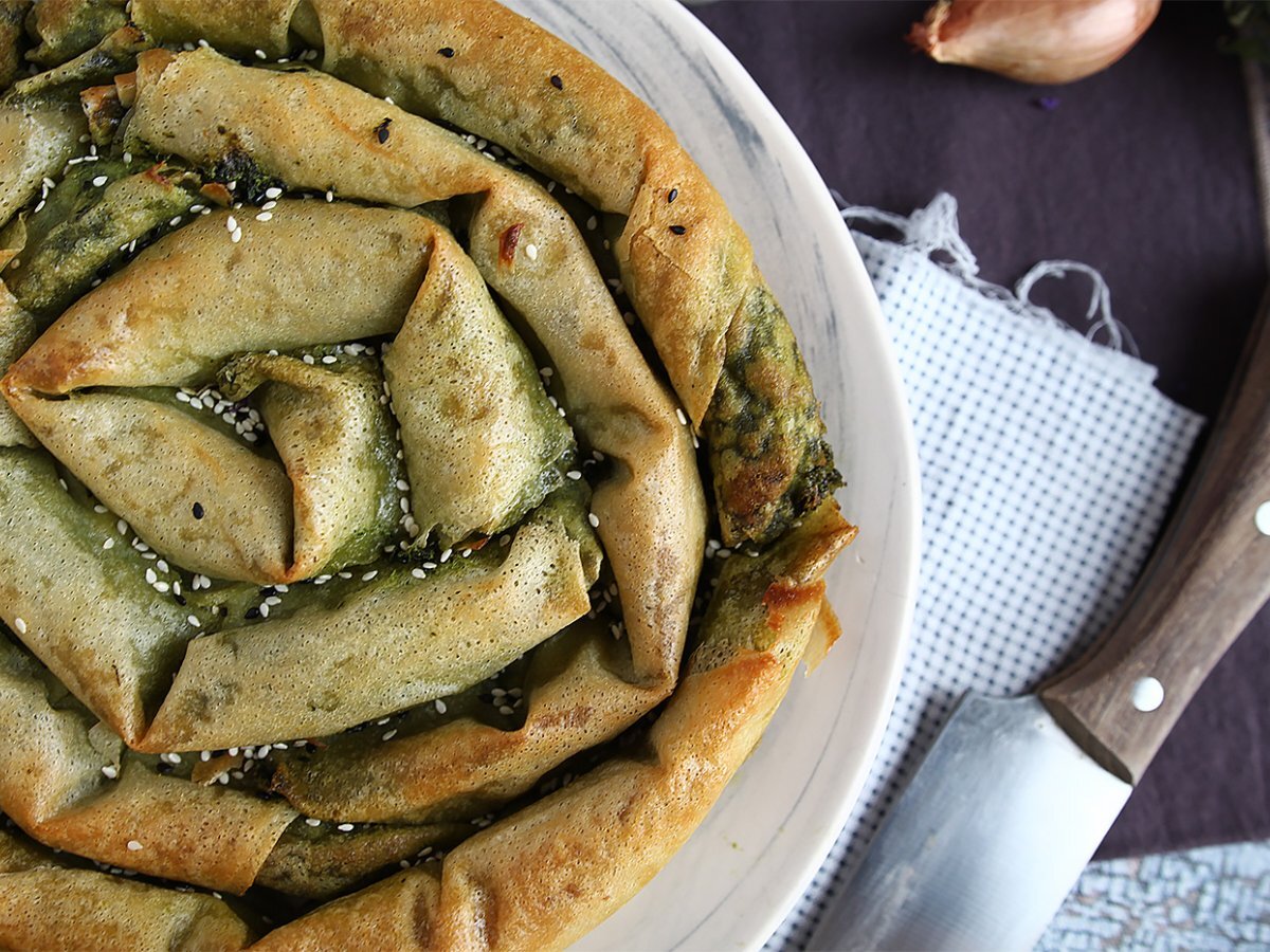 Börek turco con spinaci e feta - foto 2