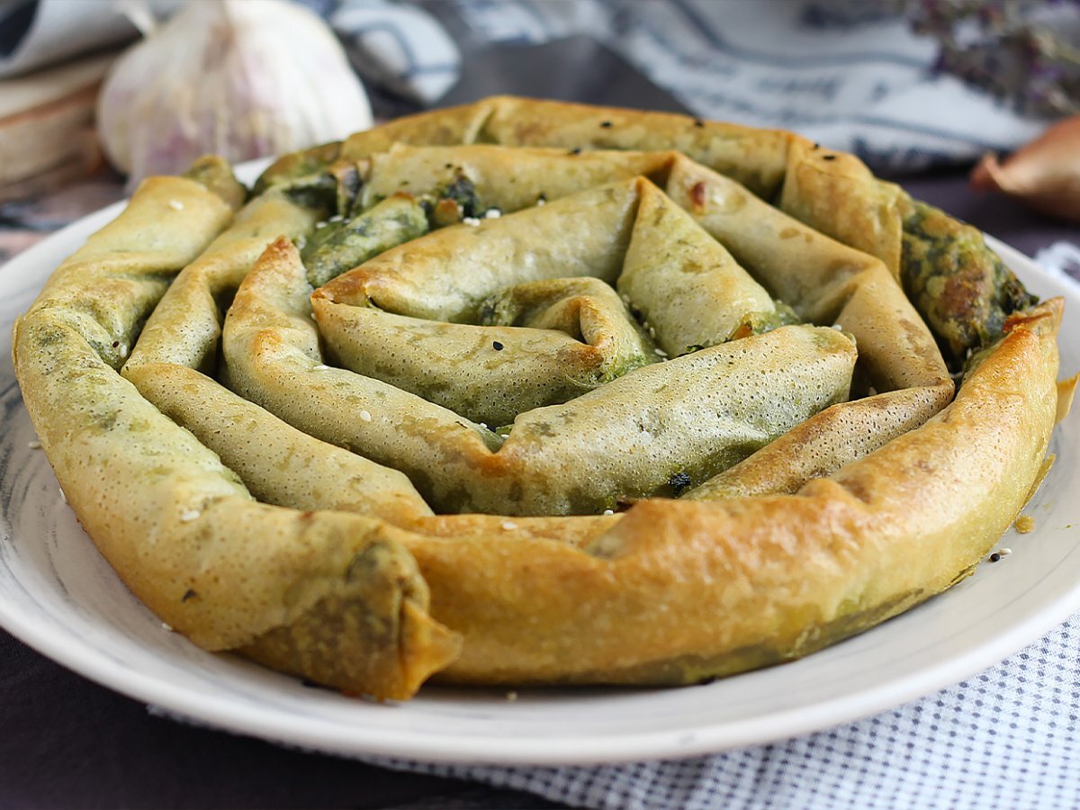 Börek turco con spinaci e feta - foto 3