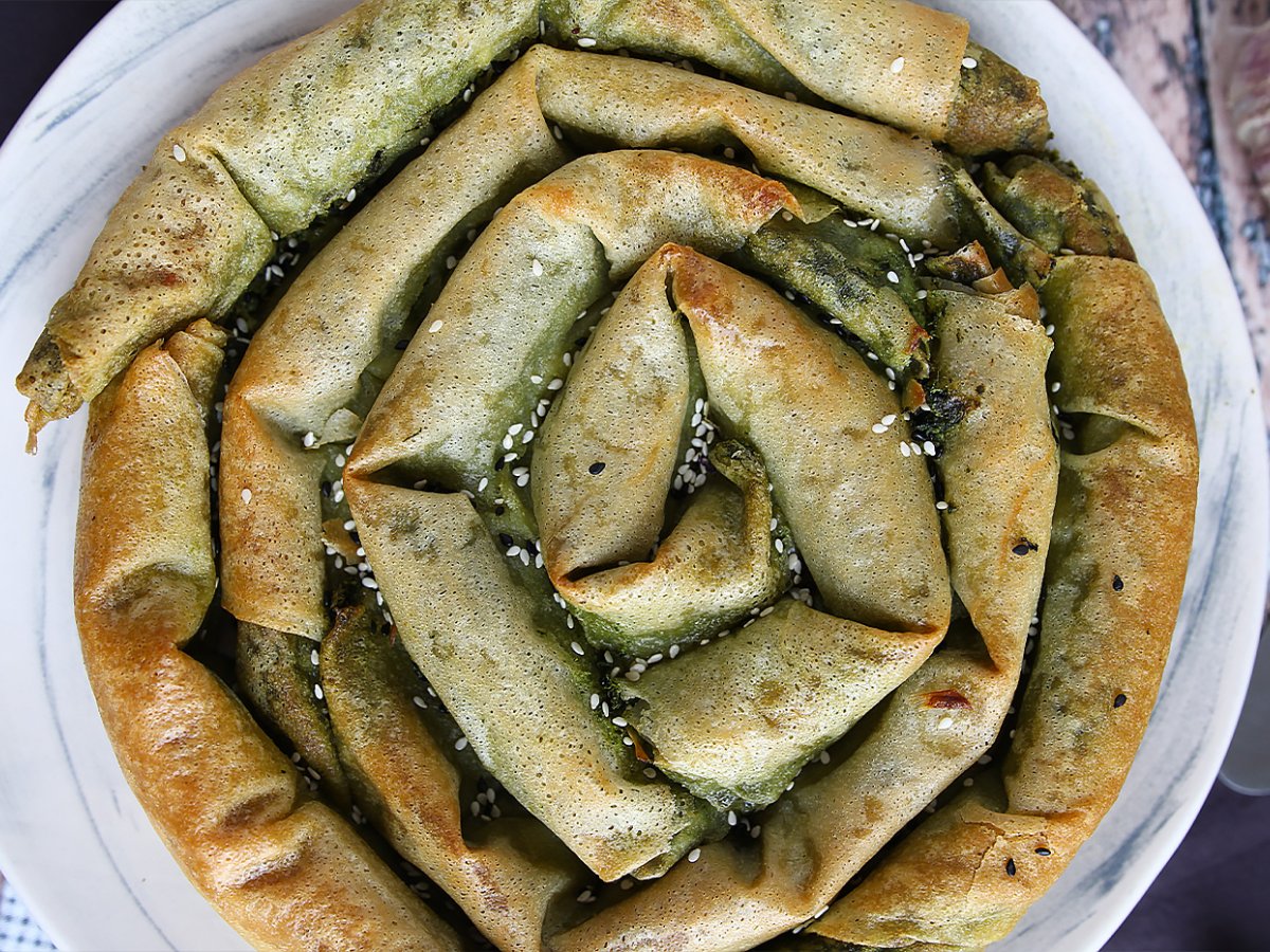 Börek turco con spinaci e feta - foto 4