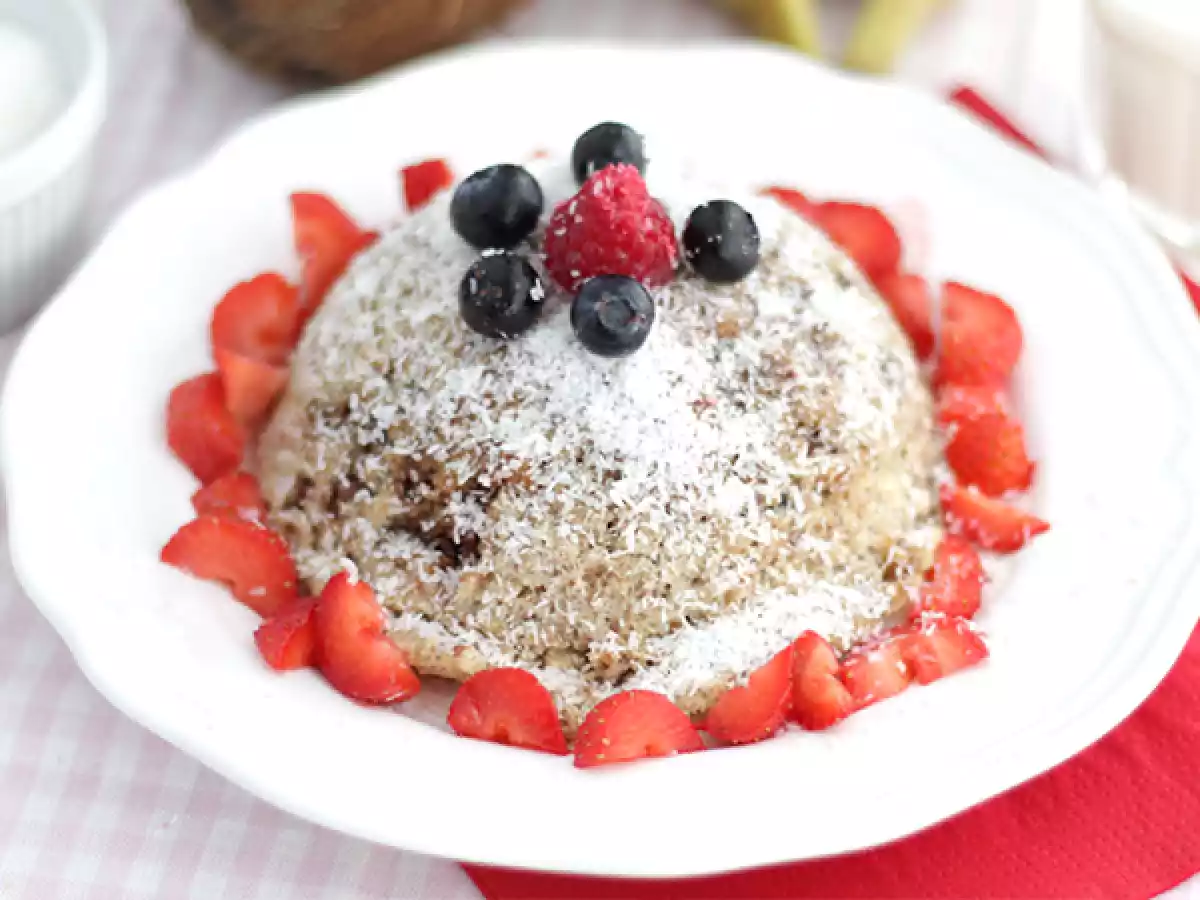 Bowl Cake banana e cocco
