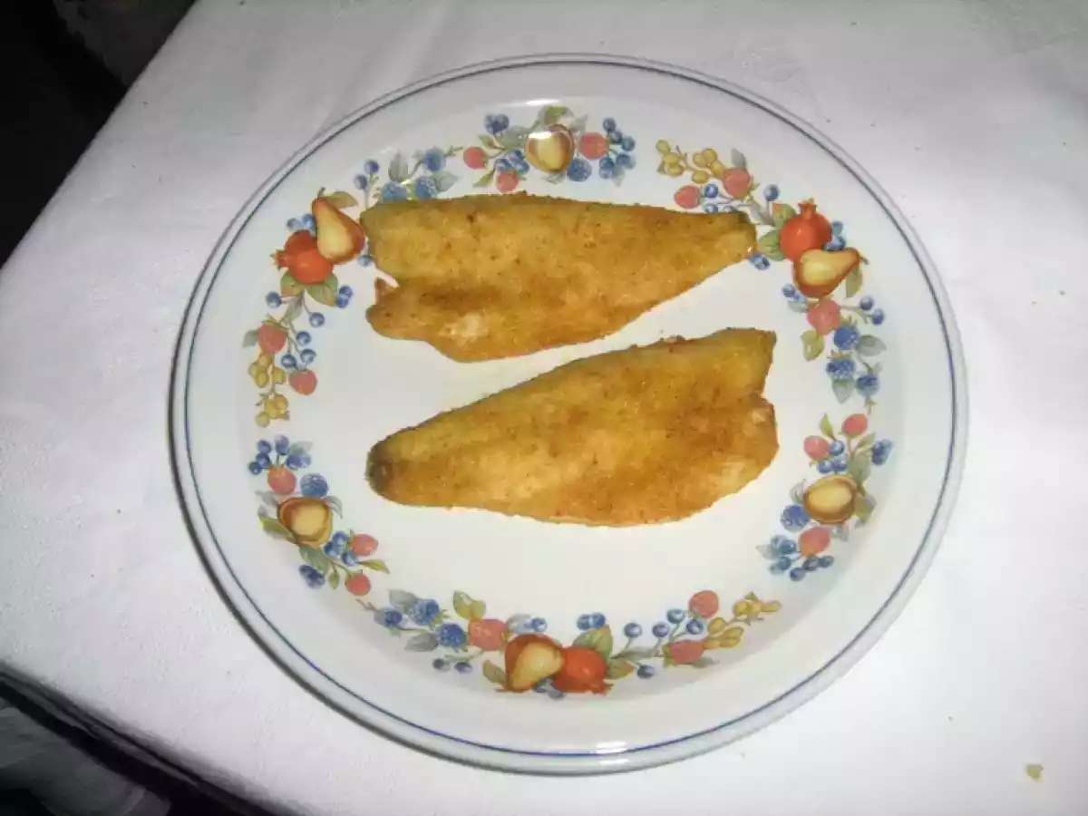 Branzino al gratin di limone