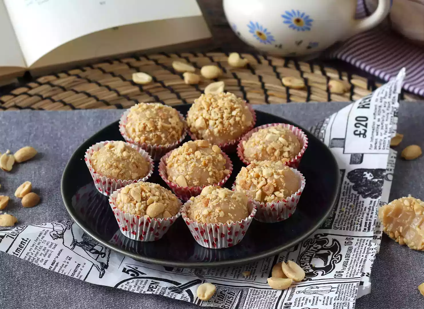 Brigadeiro con arachidi, una deliziosa specialità brasiliana