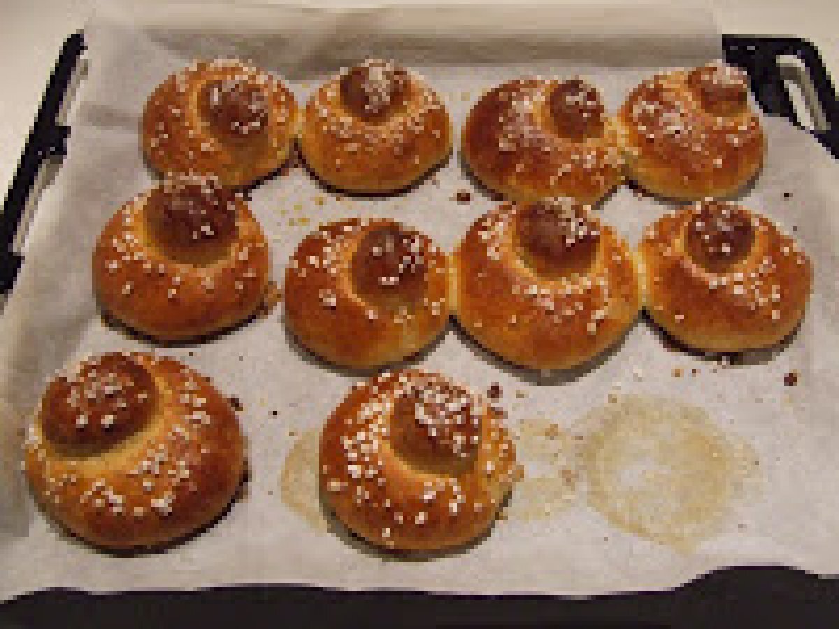 Brioche col tuppo e trecce con granella di zucchero!!! - foto 2