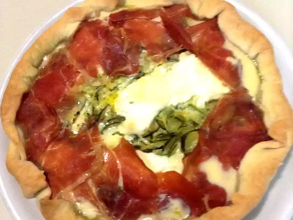 Brisèe con Zucchine e Burrata