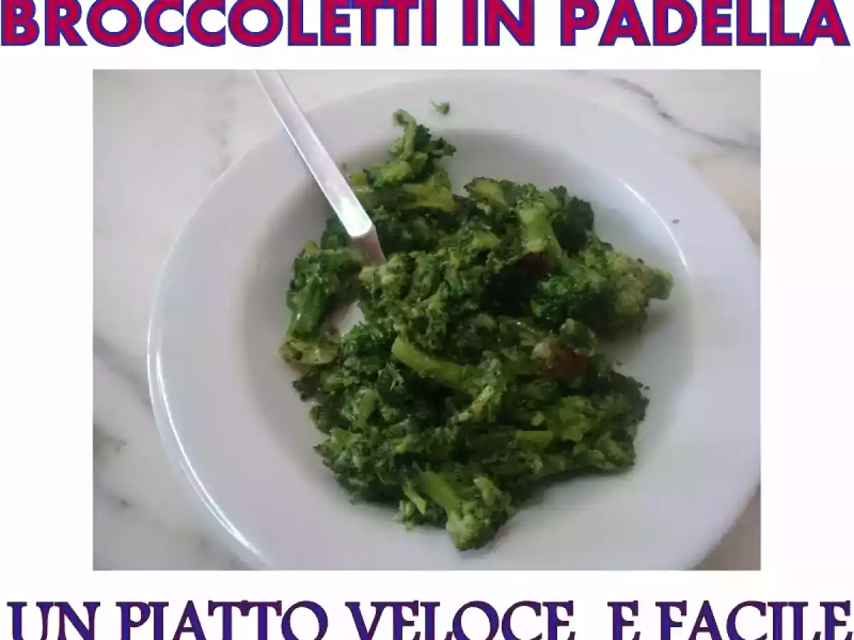 Broccoletti in padella