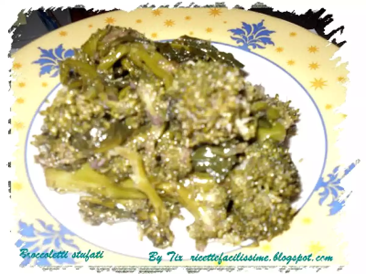 BROCCOLETTI STUFATI