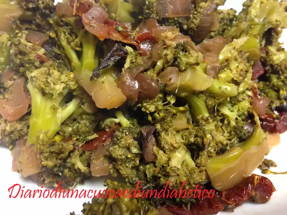 Broccoletti Stufati alla siciliana