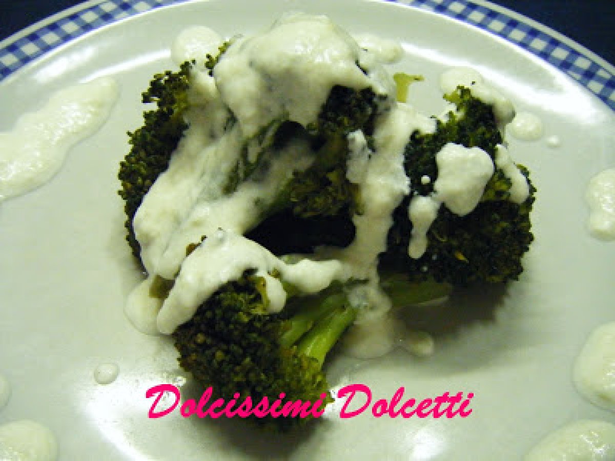 Broccoli con salsa al parmigiano - foto 2