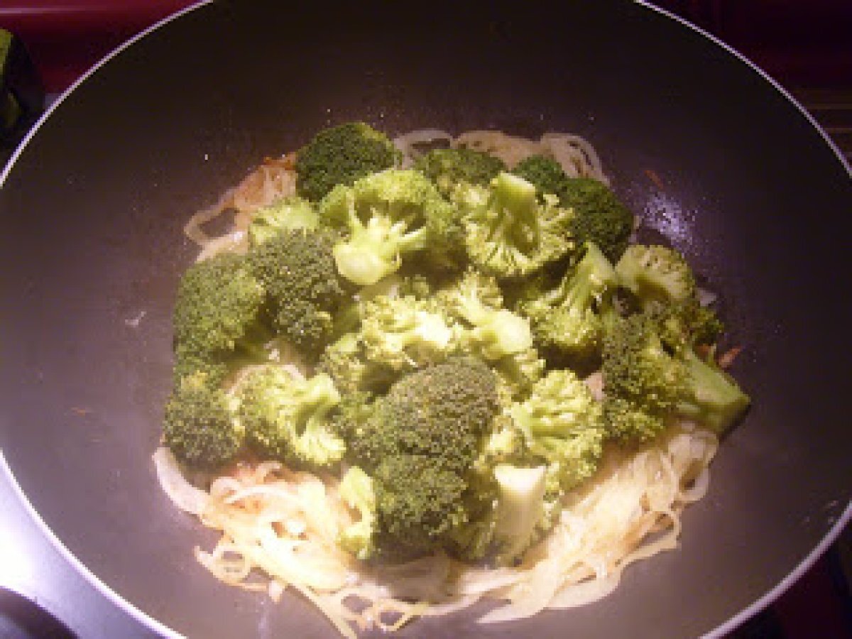 Broccoli e cipolle - foto 2