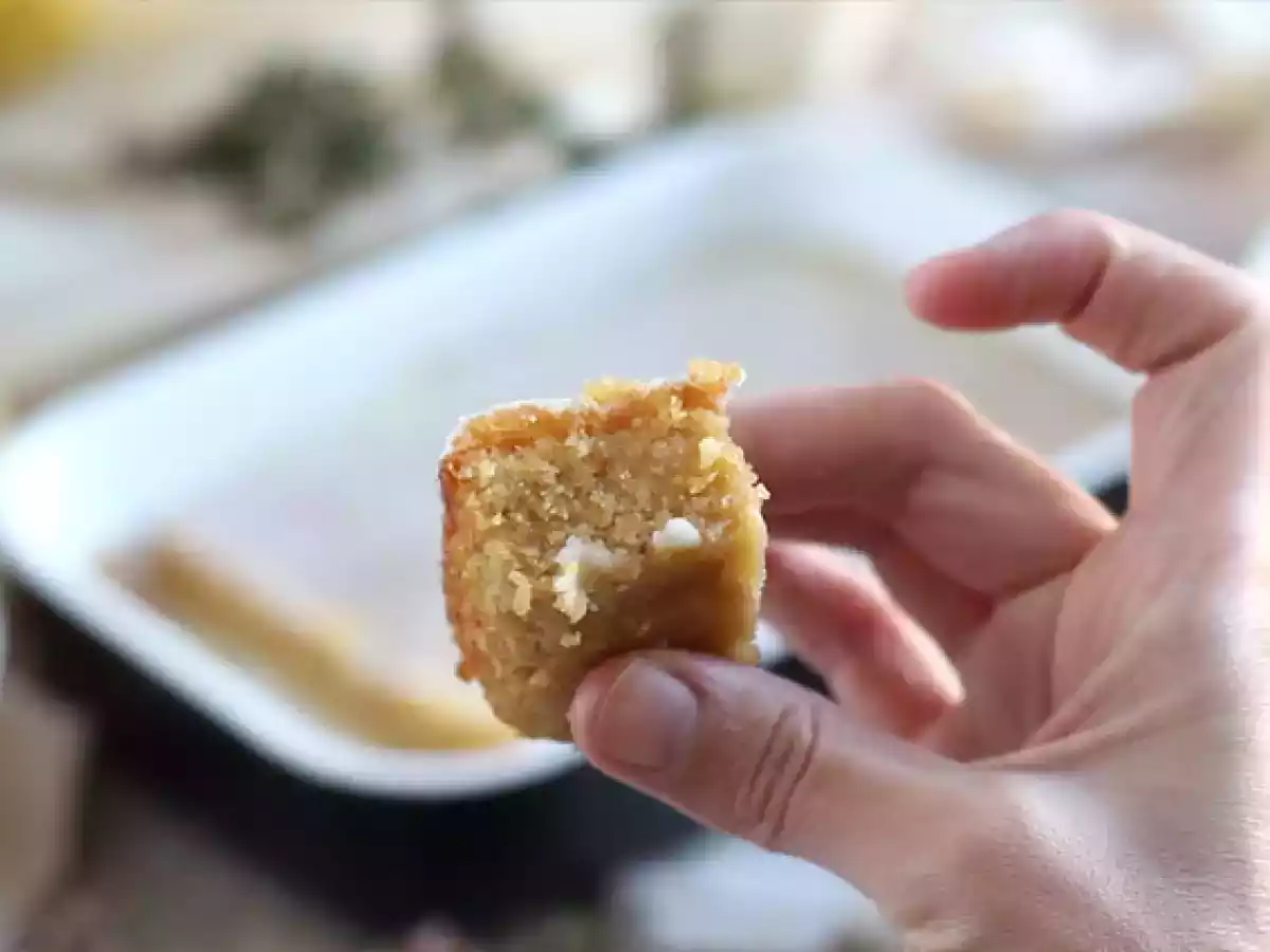 Brownie al limone e fiocchi d'avena - Ricetta senza glutine - foto 3