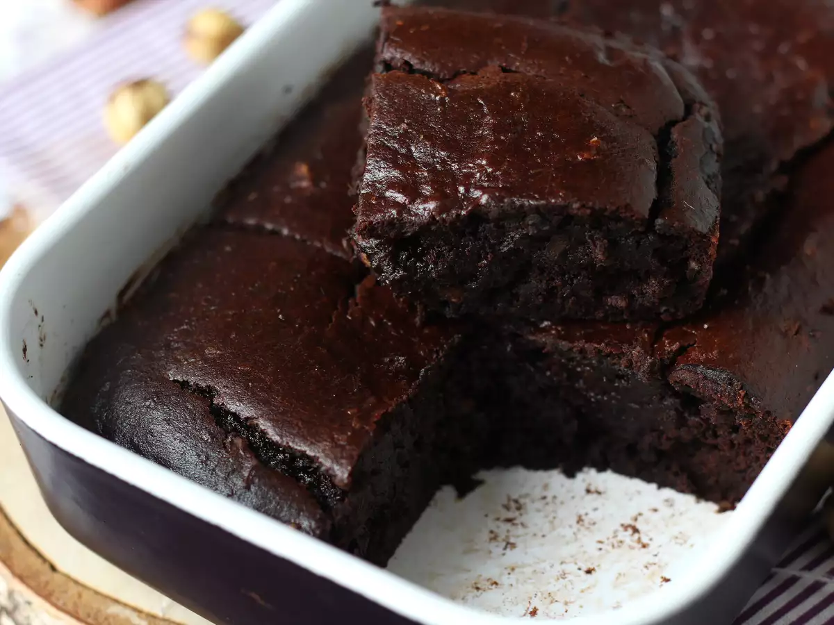 Brownie alla patata dolce senza burro né olio - foto 3