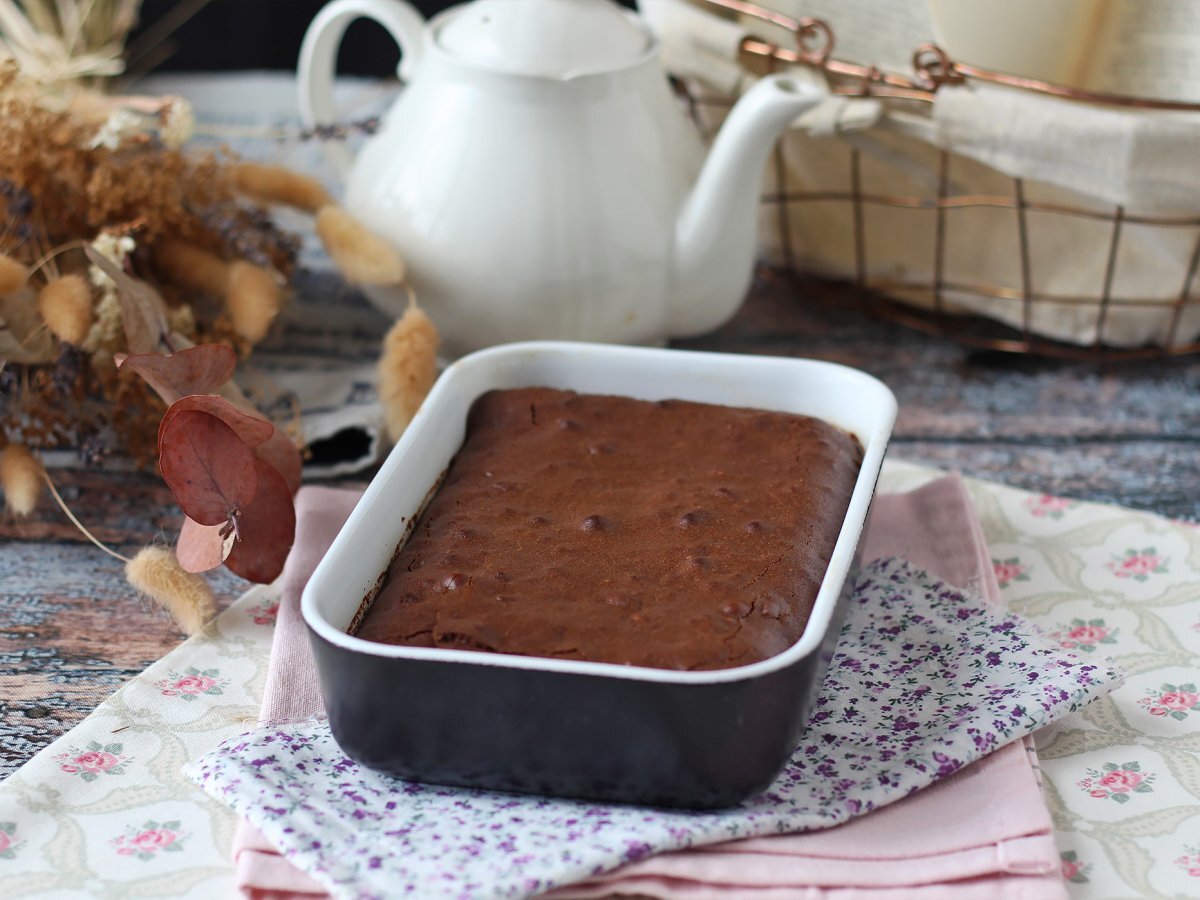 Brownie cioccolato e noci in friggitrice ad aria - foto 3