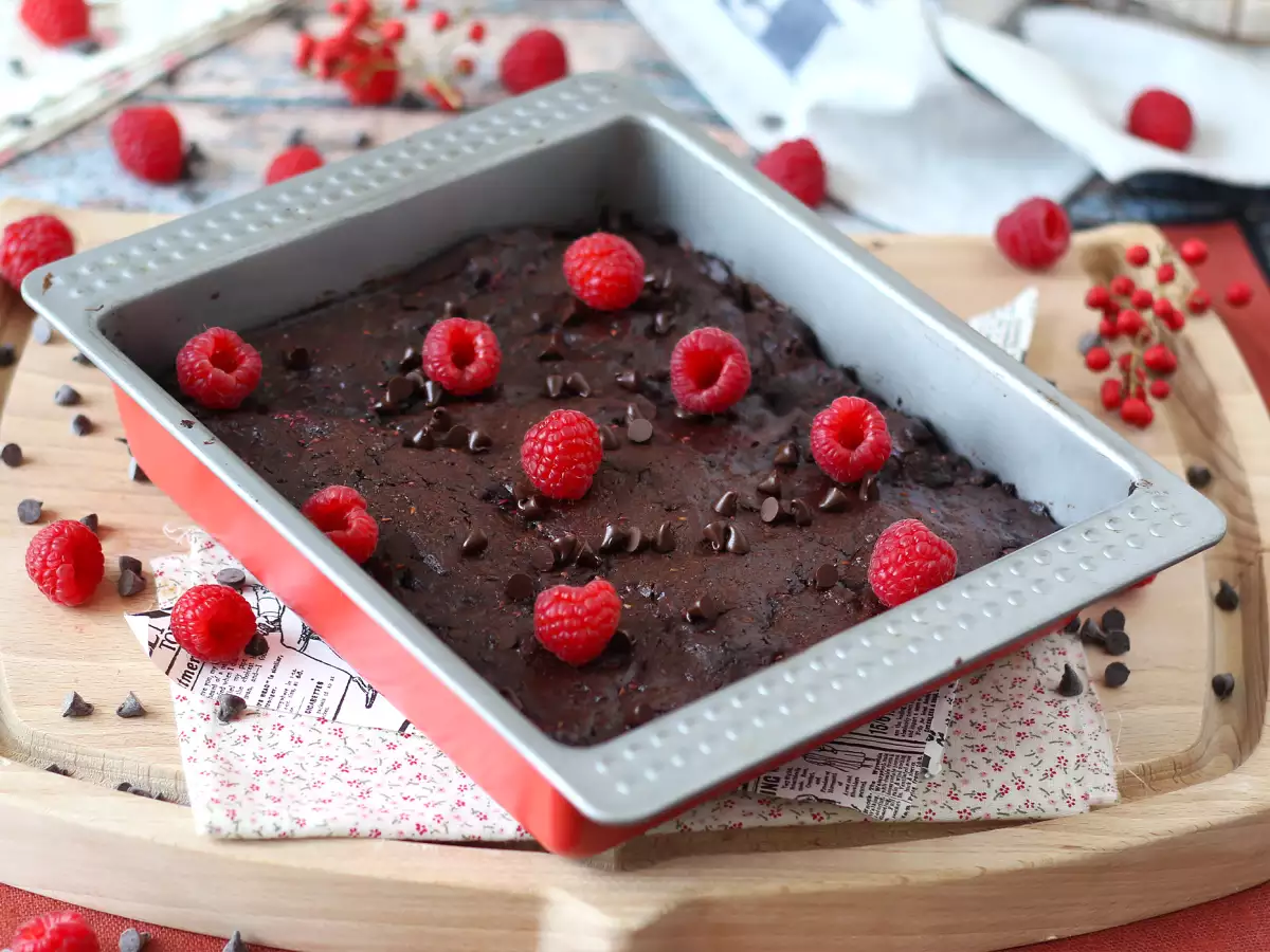 Brownies al cioccolato e lamponi: una delizia allo stato puro! - foto 4