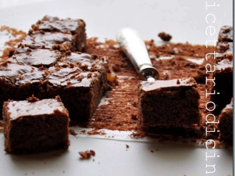 Brownies allo zenzero e panna acida, foto 1