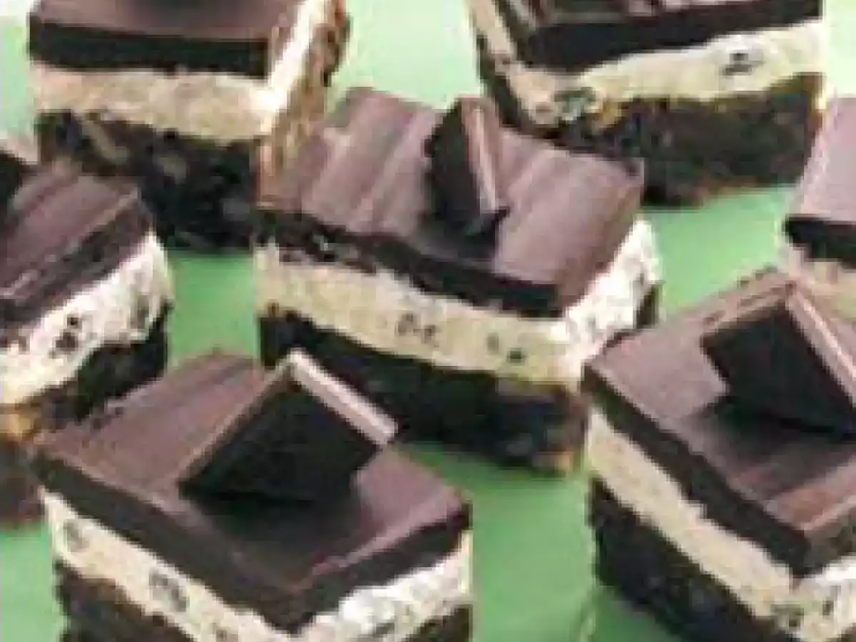 Brownies irlandesi alla menta