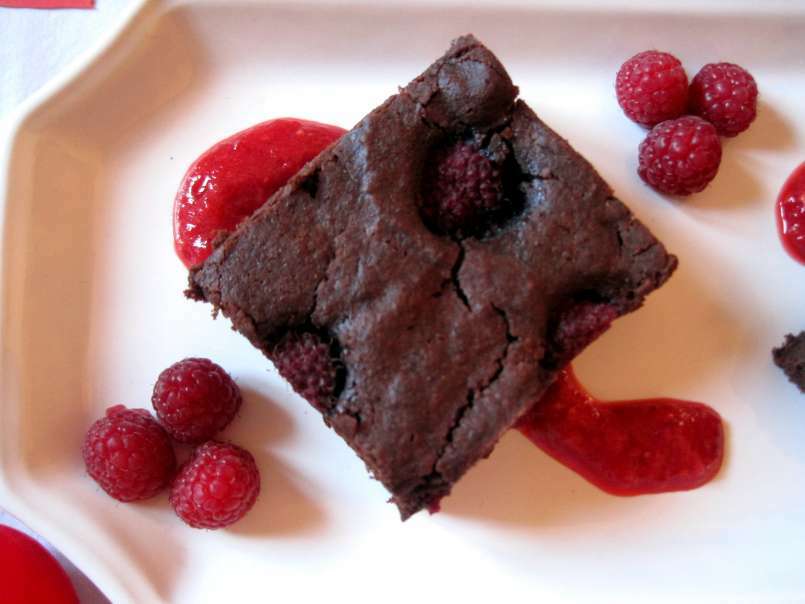 Brownies Vegan con lamponi - foto 3