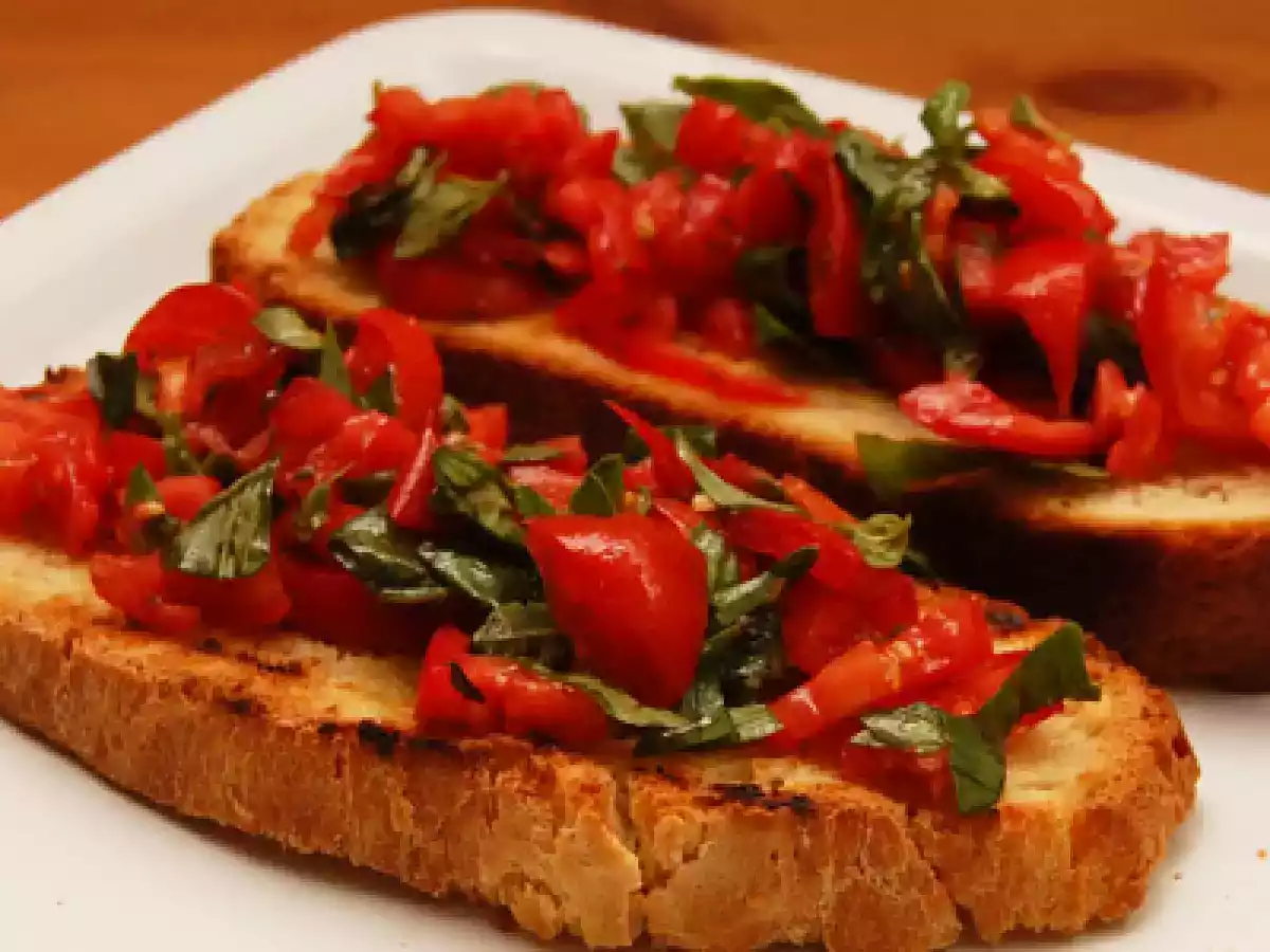 Bruschette al pomodoro