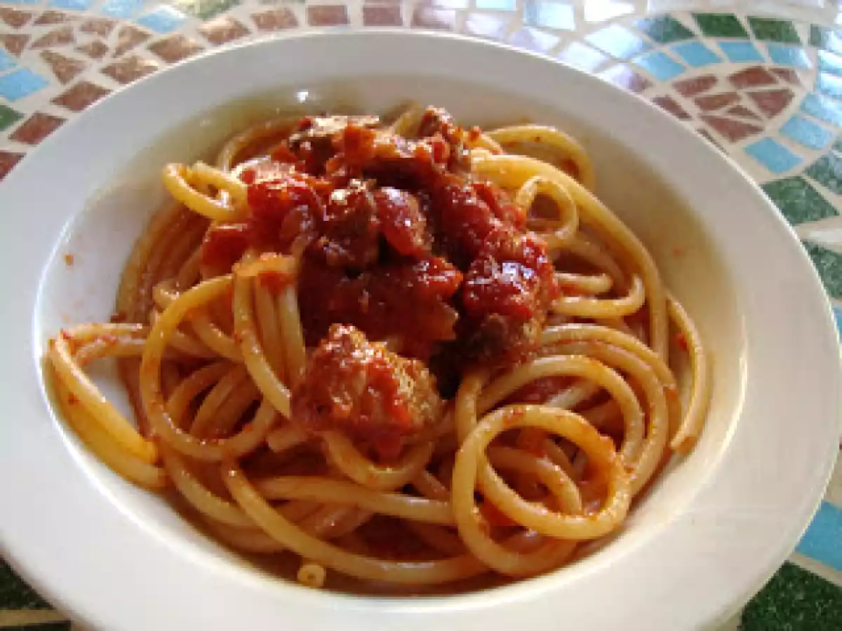 Bucatini all'amatriciana - foto 2