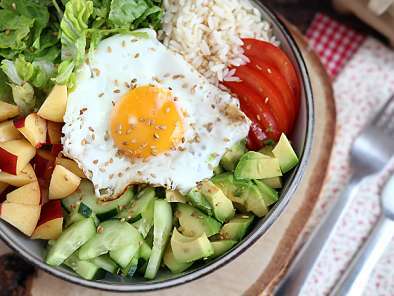 Buddha bowl vegetariano - Un'insalata equilibrata e colorata - foto 4