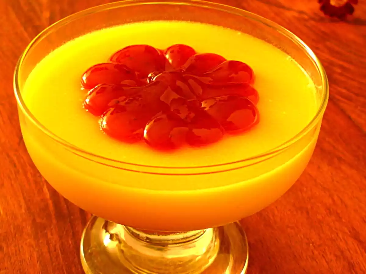 Budino al mango