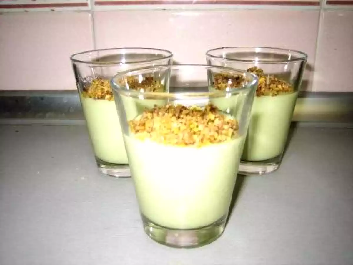 Budino al Pistacchio Caramellato