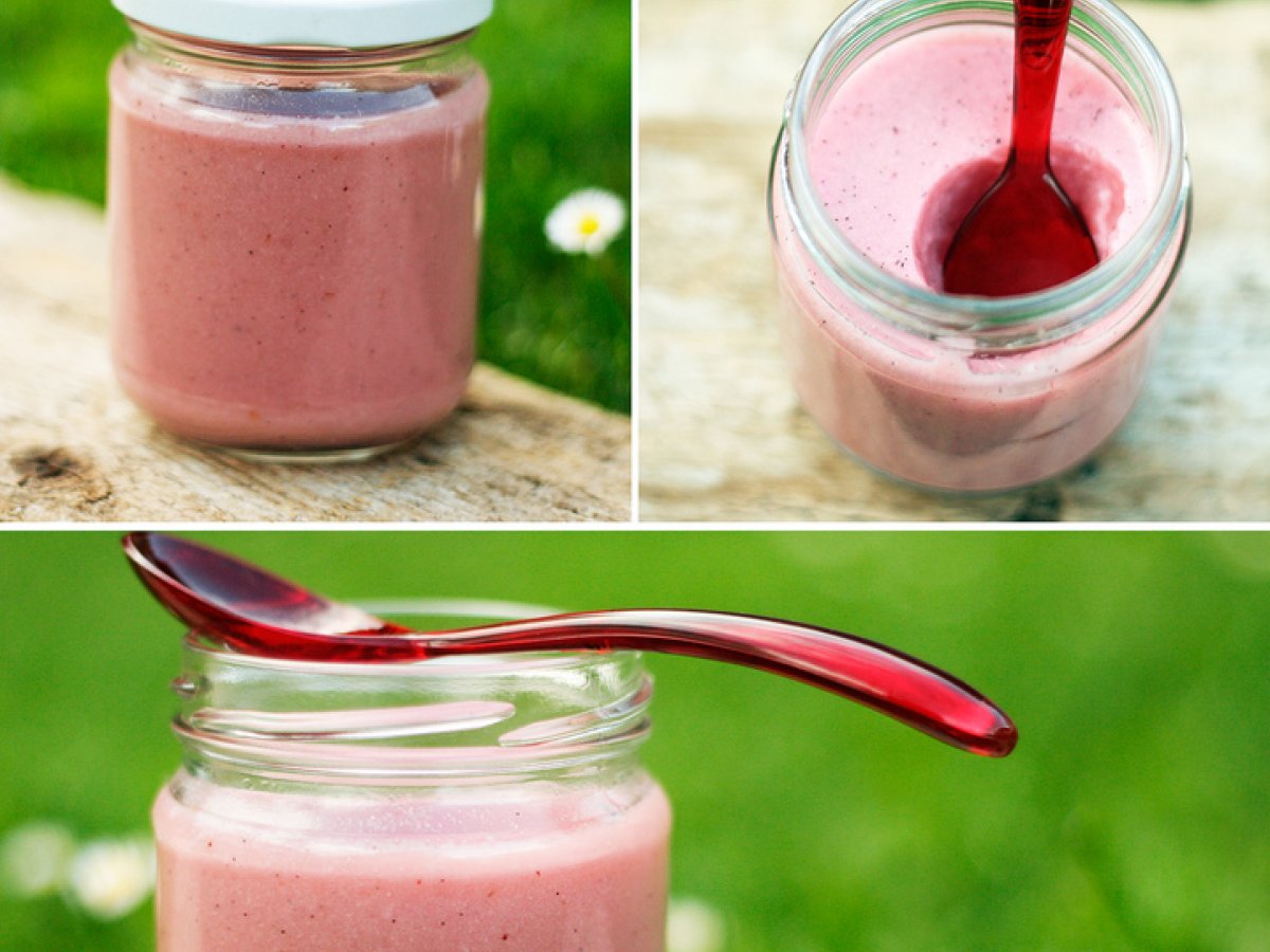 Budino di fragole con agar agar, foto 3