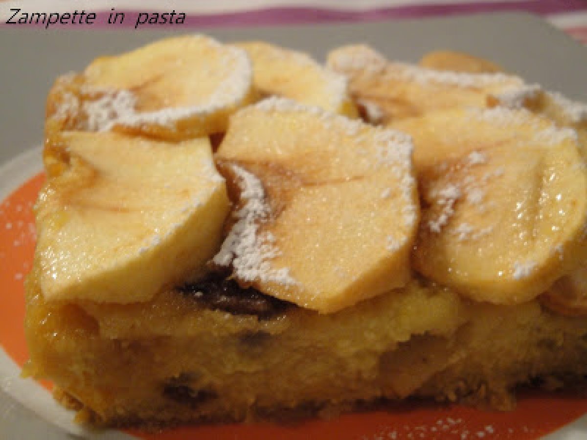 BUDINO DI PANETTONE E MELE - foto 2