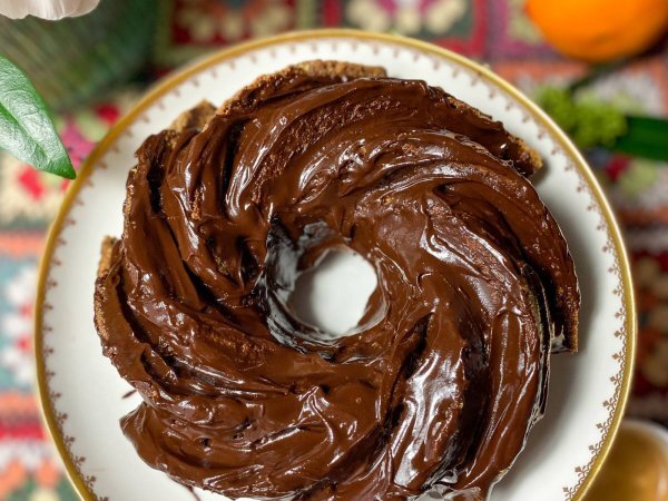 Bundt cake alla glassa di caffè e cacao