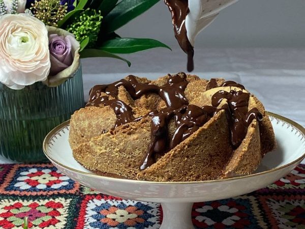 Bundt cake alla glassa di caffè e cacao - foto 2