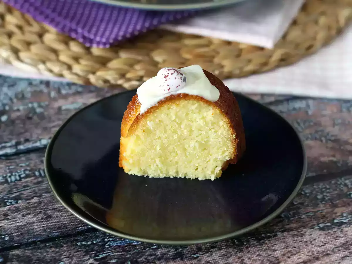 Bundt cake di Pasqua al limone e cioccolato bianco - foto 7