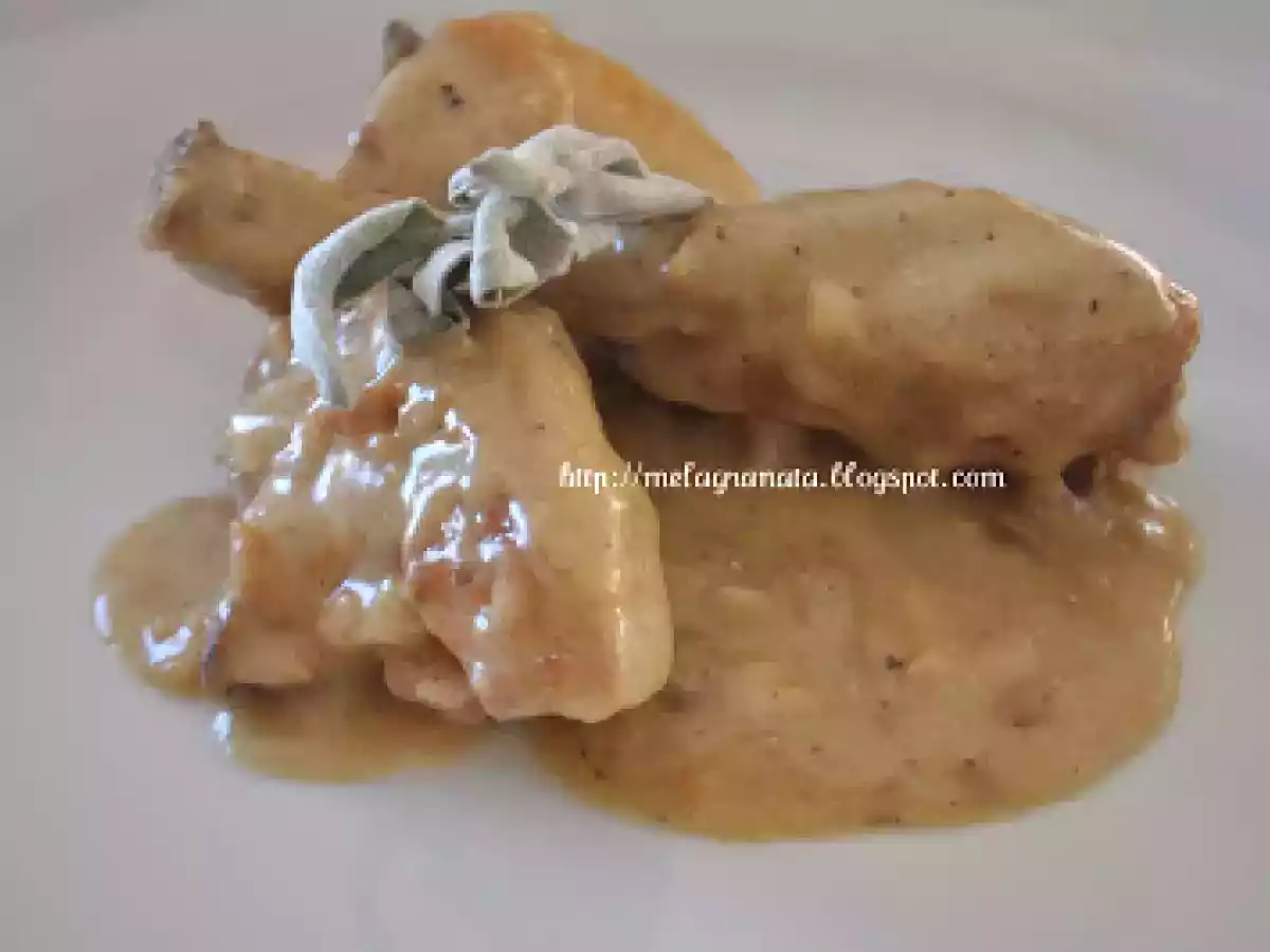 Buona Immacolata. La faraona panna e whiskey al profumo di salvia. - foto 2