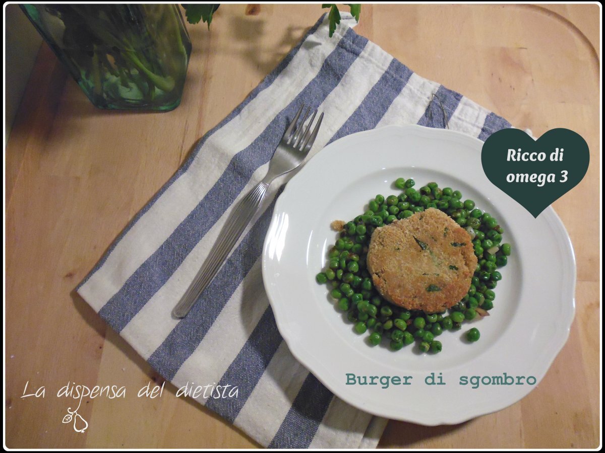 Burger di sgombro