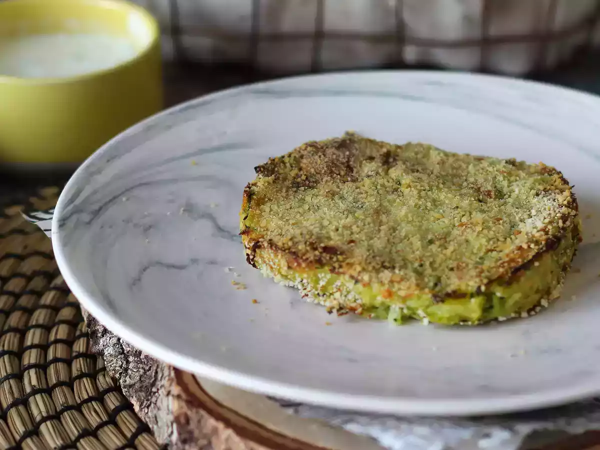 Burger di zucchine e patate in friggitrice ad aria - foto 4