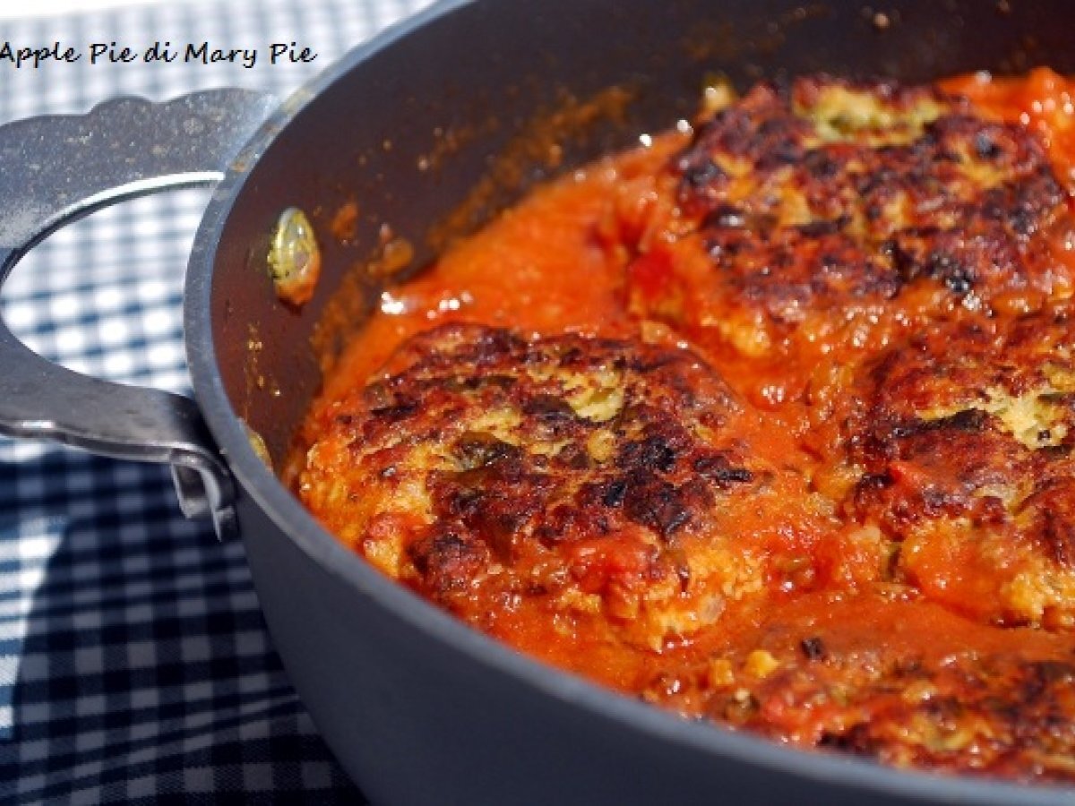 Burger Mediorientali di baccalà in salsa speziata