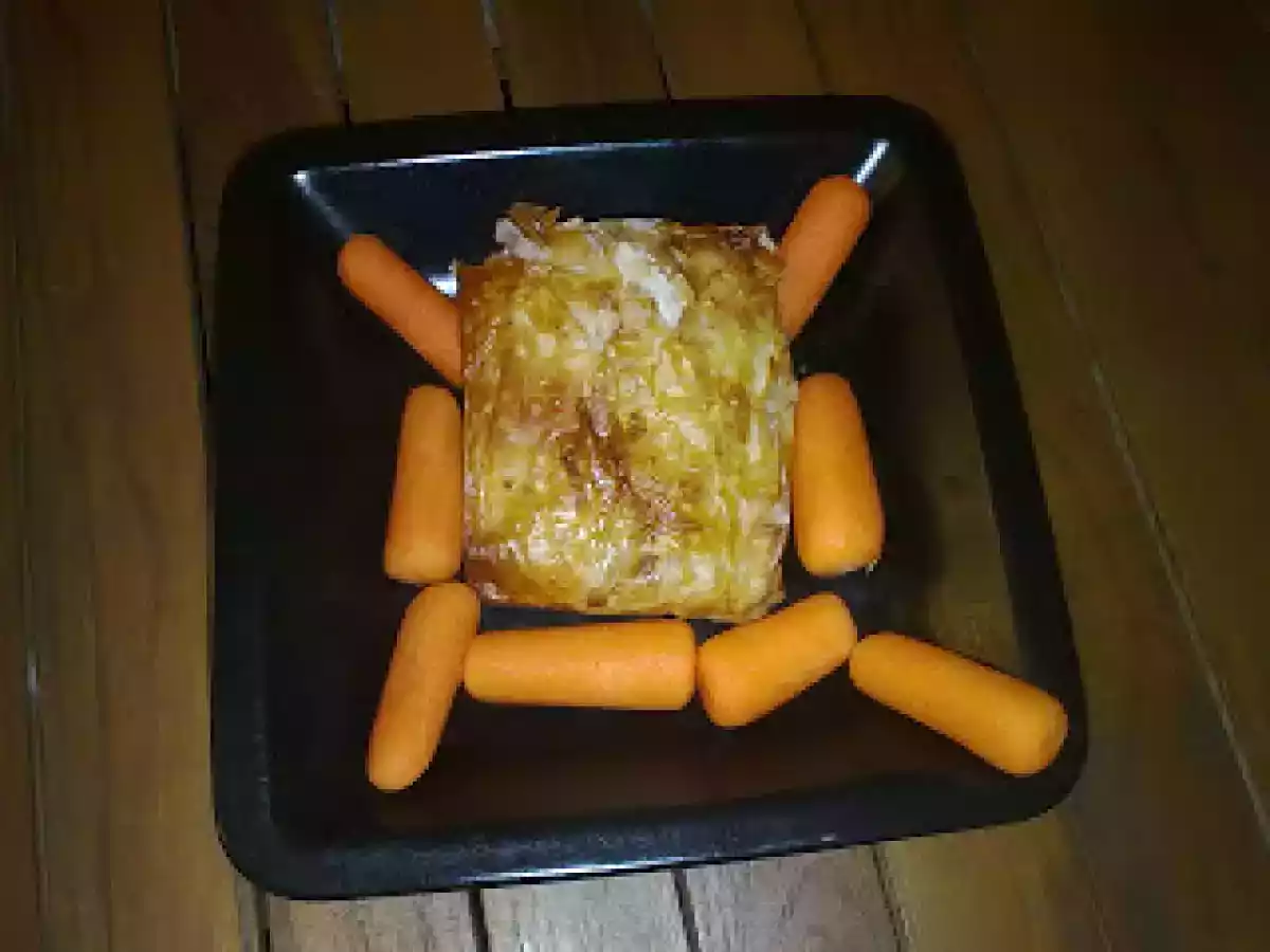 Bustine di pasta fillo con pollo