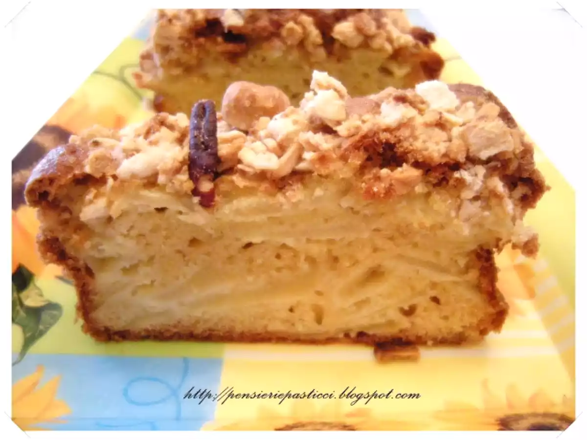 Cake alle mele e muesli