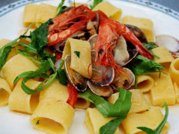 Calamarata Ai Frutti Di Mare Ricetta Petitchef