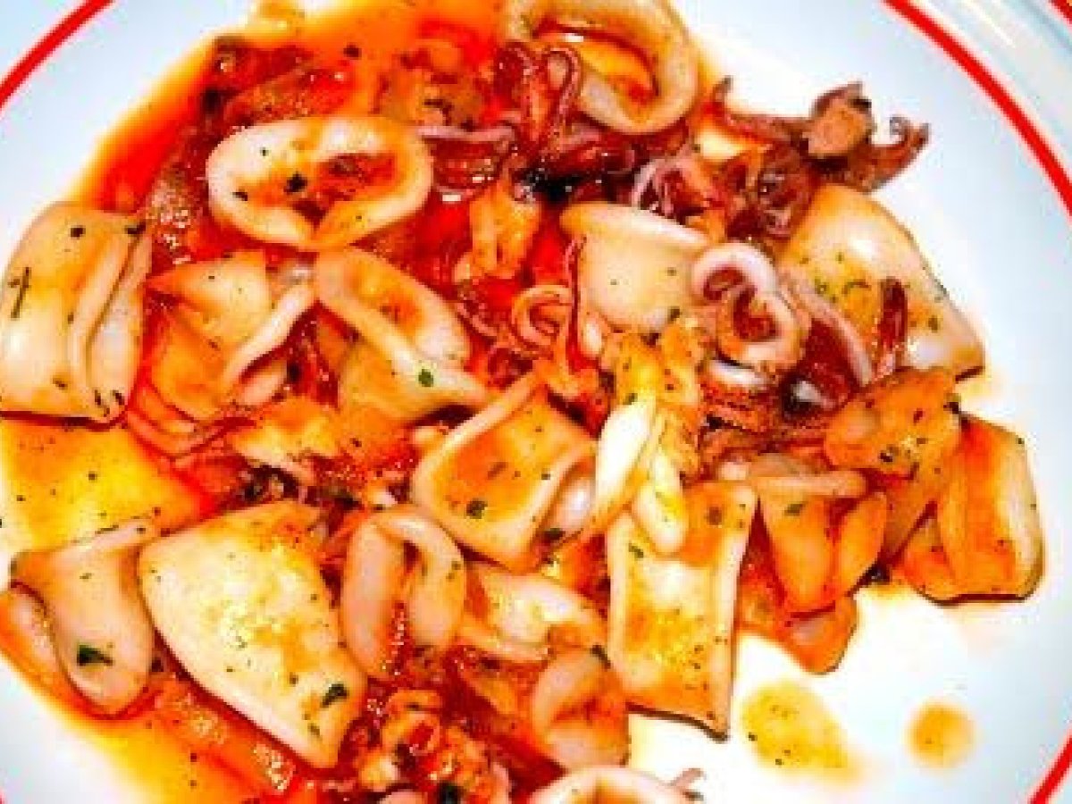 Calamaretti in Umido Bimby