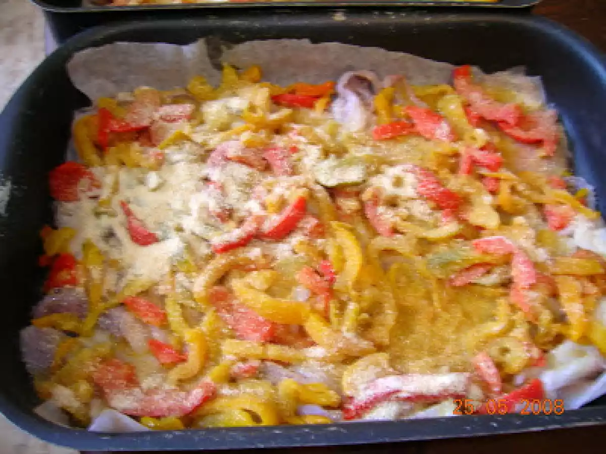 Calamari con peperoni