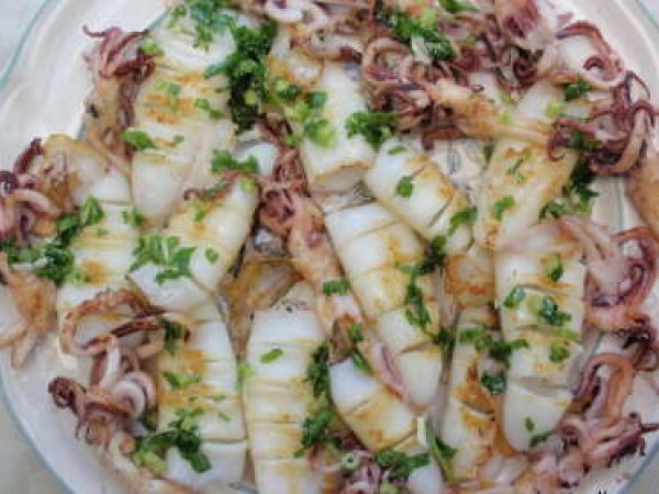 Calamari Grigliati