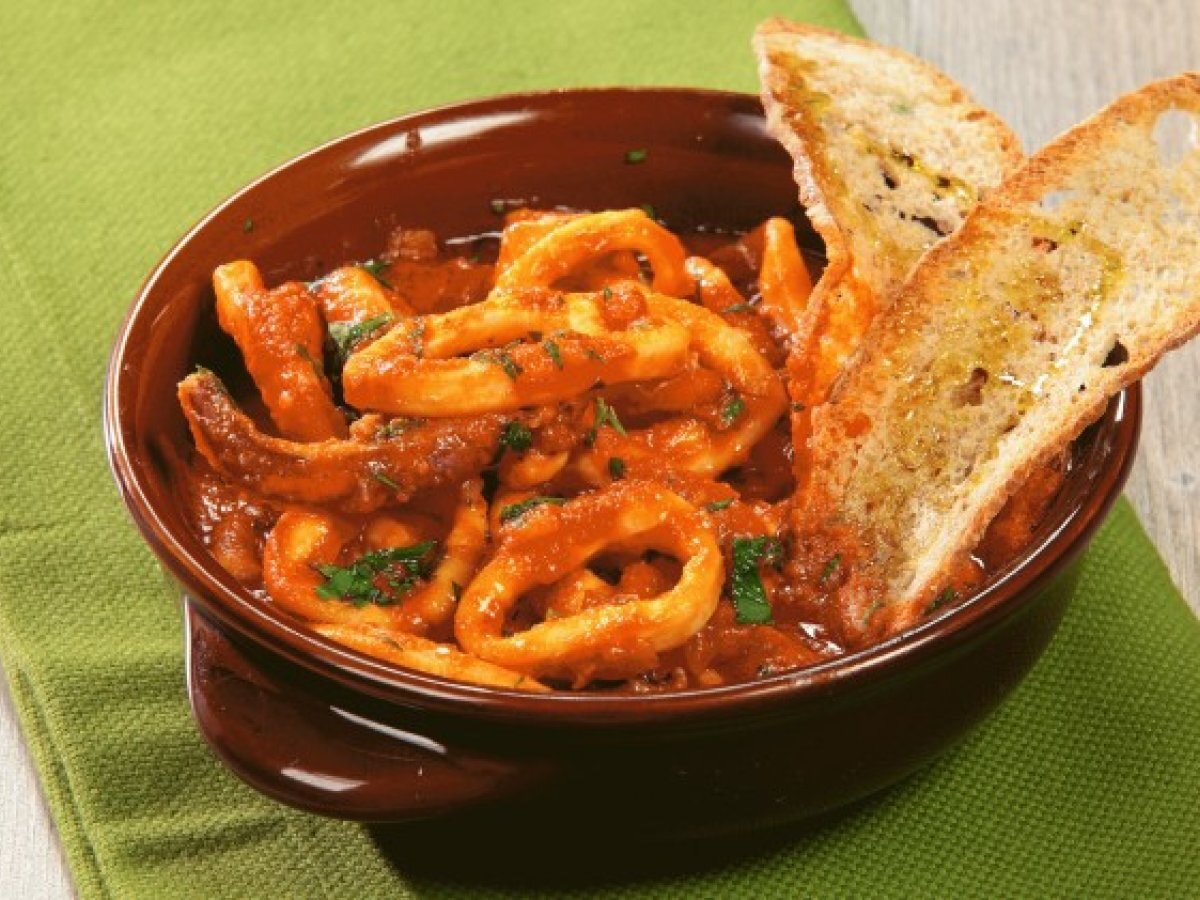 Calamari in umido