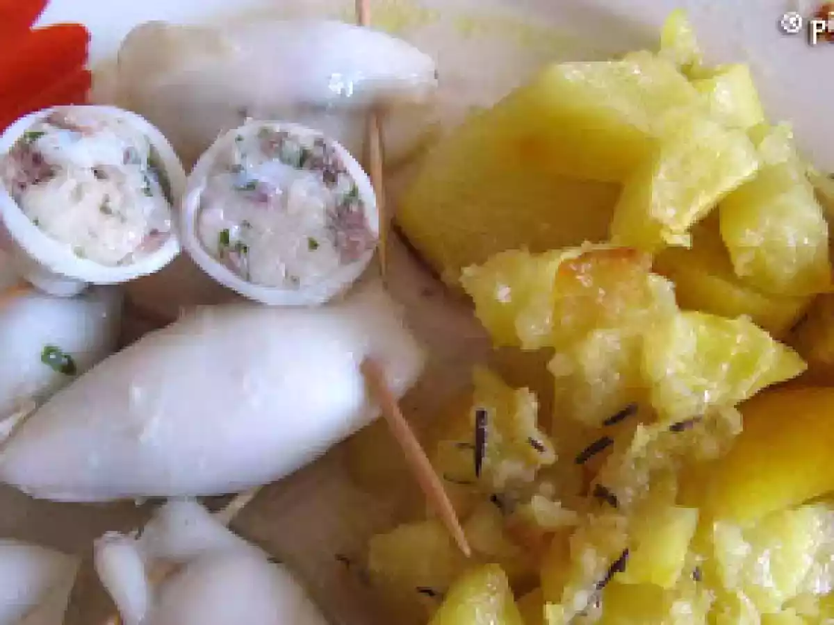 Calamari ripieni al forno