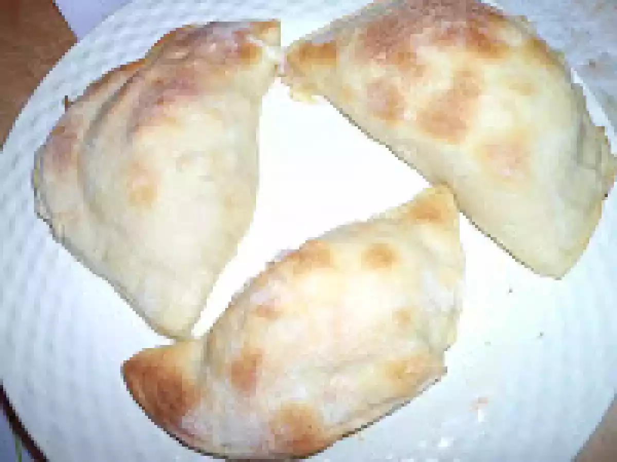 Calzoni fritti e al forno con lievito madre